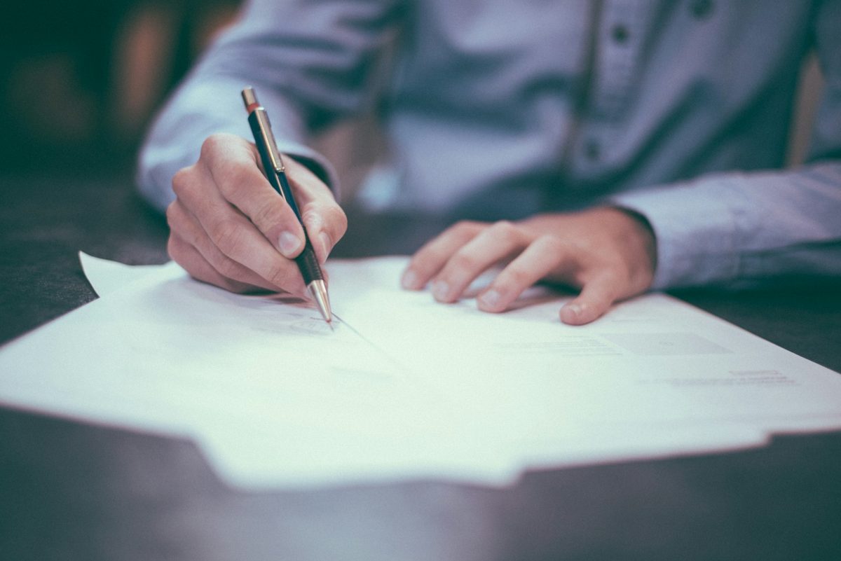 Signing a credit agreement
